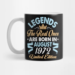 Legends The Real Ones Are Born In August 1962 Happy Birthday 58 Years Old Limited Edition Mug